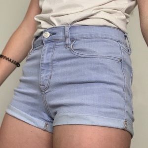 Jean Shorts - semi high waisted - Pacsun